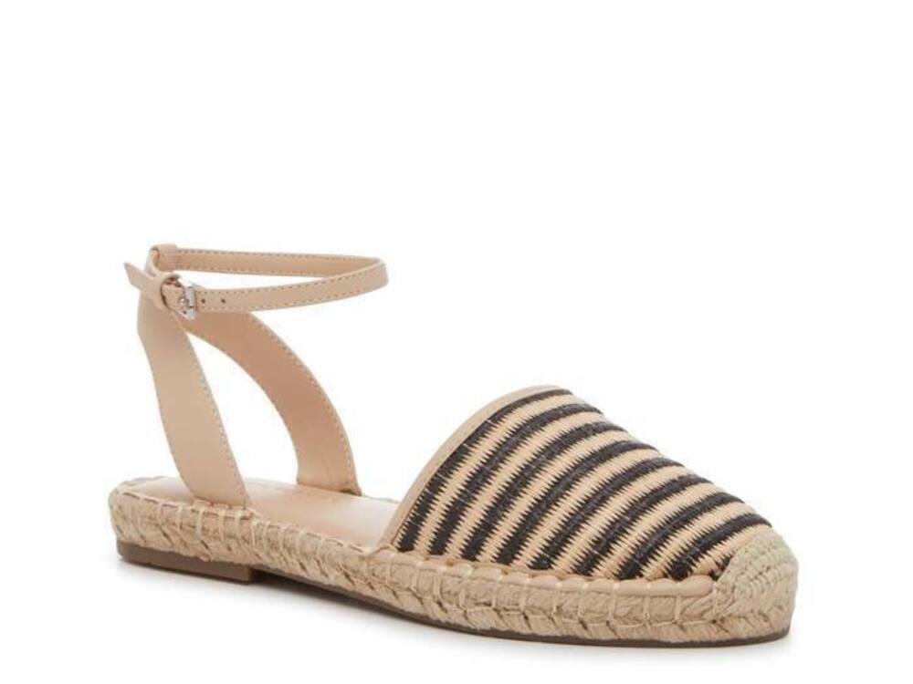 NWT Marc Fisher - Black Bessie Espadrille Flat - 9.5